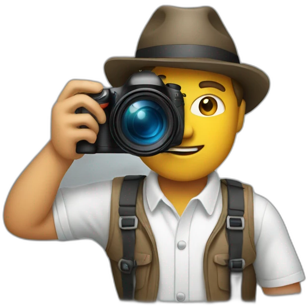 Male photographer emoji