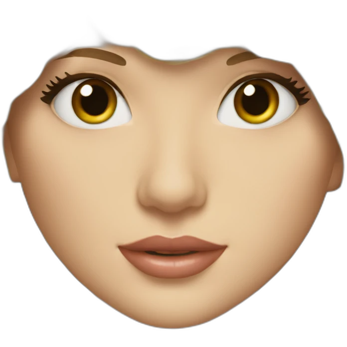 Taylor Swift with long hair emoji