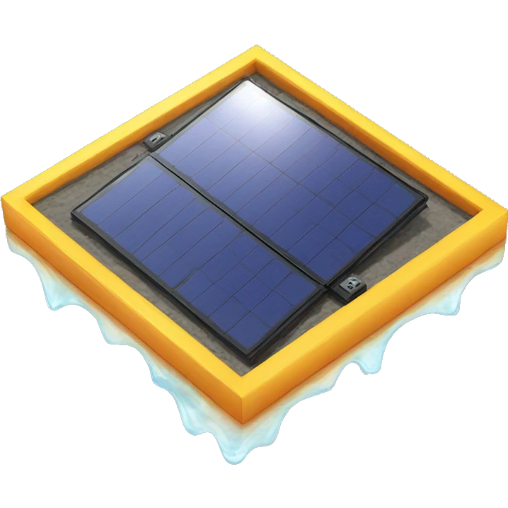 floating solar panel emoji
