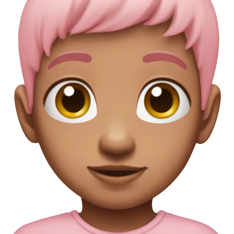 Baby pink hearth emoji