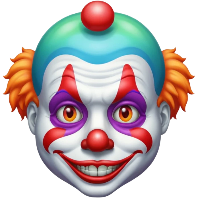 clown glass emoji