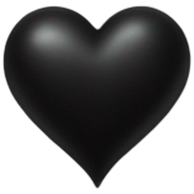 Black Heart emoji