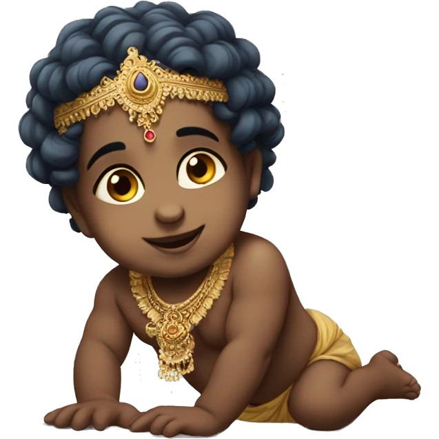 Baby Krishna emoji