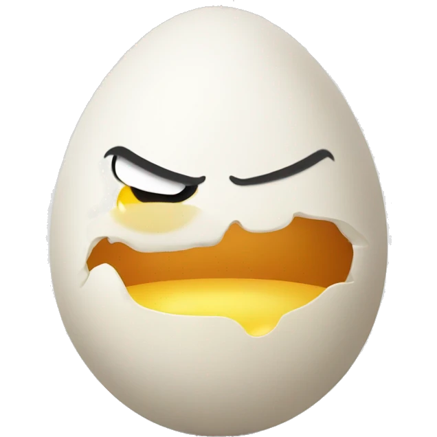 angry egg emoji