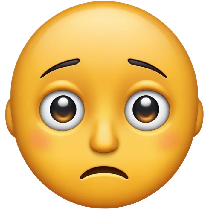 confused face emoji