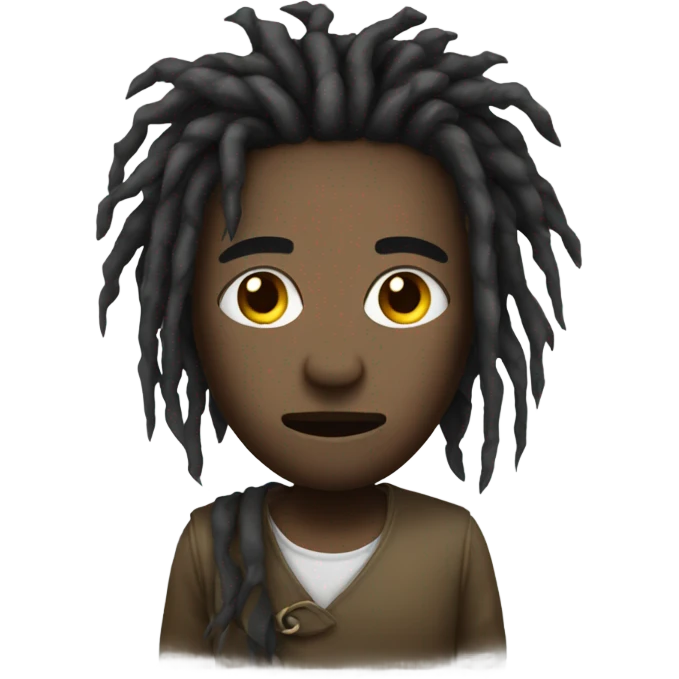 Dread head  emoji