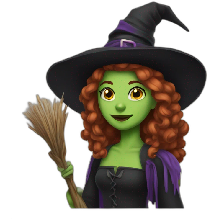 beautiful witch emoji