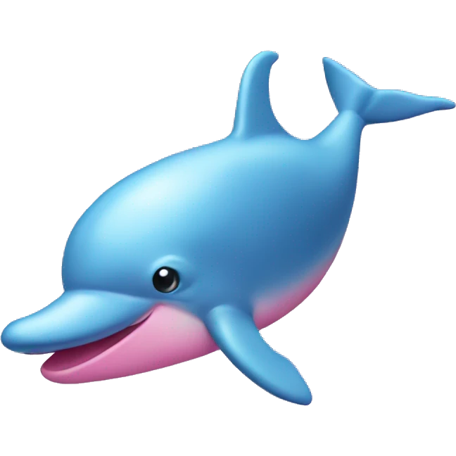 Pink dolphin  emoji