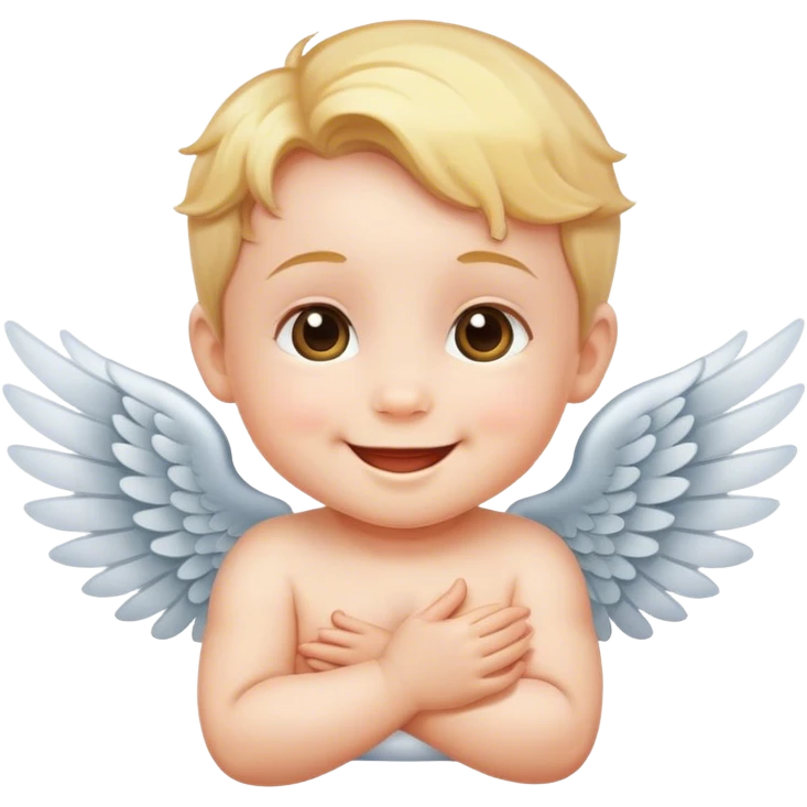 Baby with wings emoji