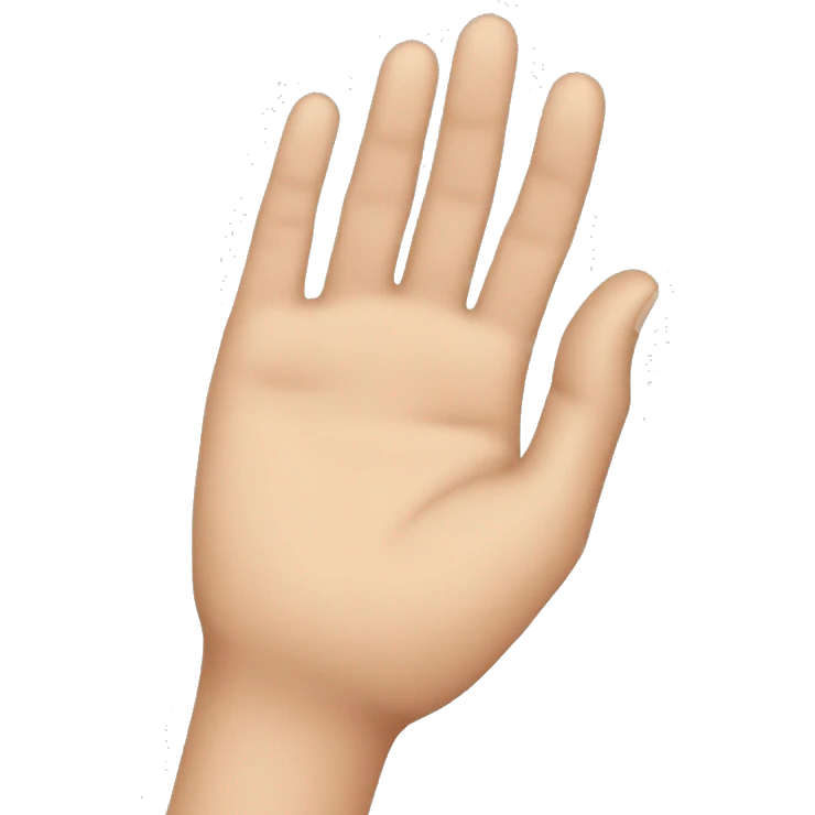 Manicured Hand with file  emoji