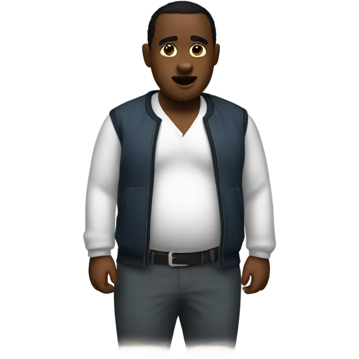 Diddy with a fat belly emoji