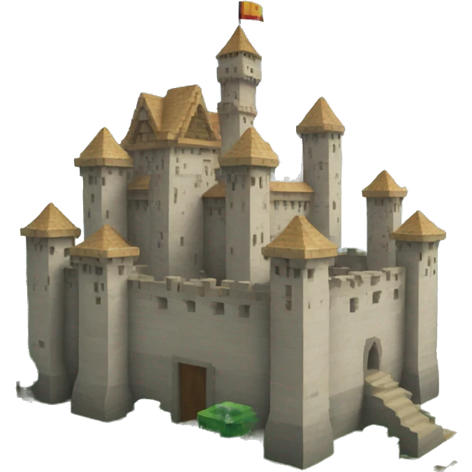 minecraf castle emoji