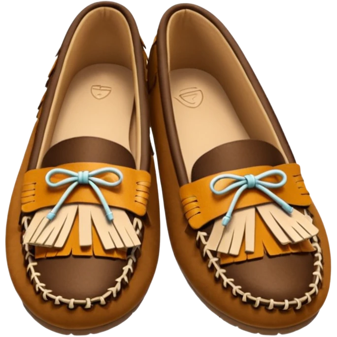 Women’s moccasins emoji