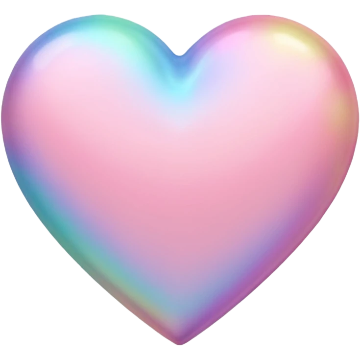 Cœur pastel emoji