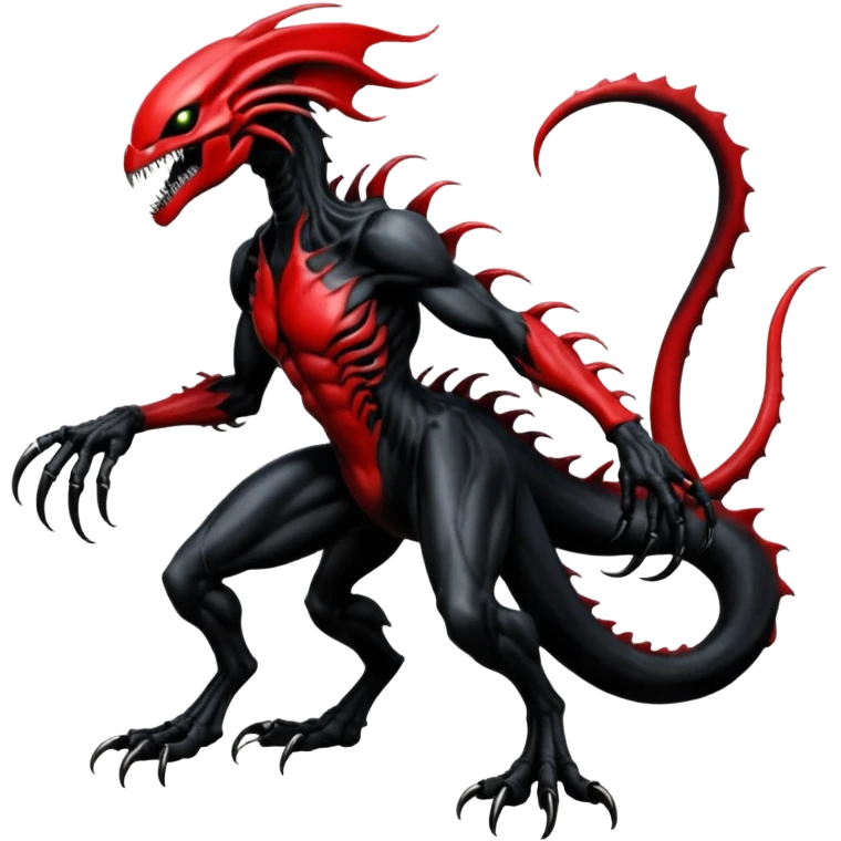  Venom-Yveltal-Darkrai-Xenomorph-hybrid-fantasy-creature (full body) emoji