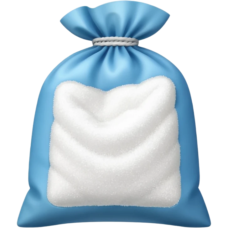 bag of sugar no face emoji