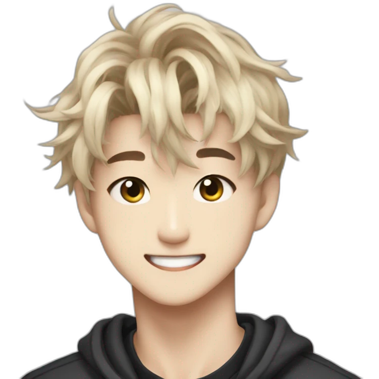Bang Chan from "Stray kids" emoji