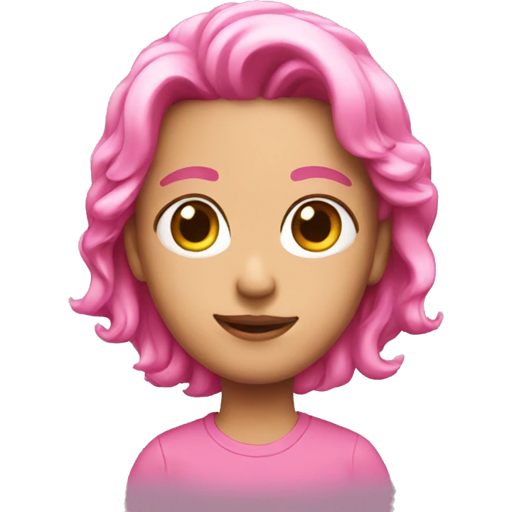 Ok pink emoji