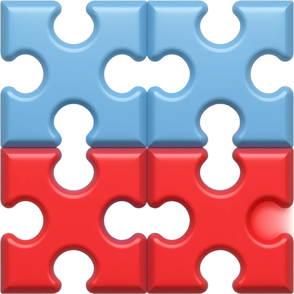 Yani kırmızı kısımlar mavi olsun emoji