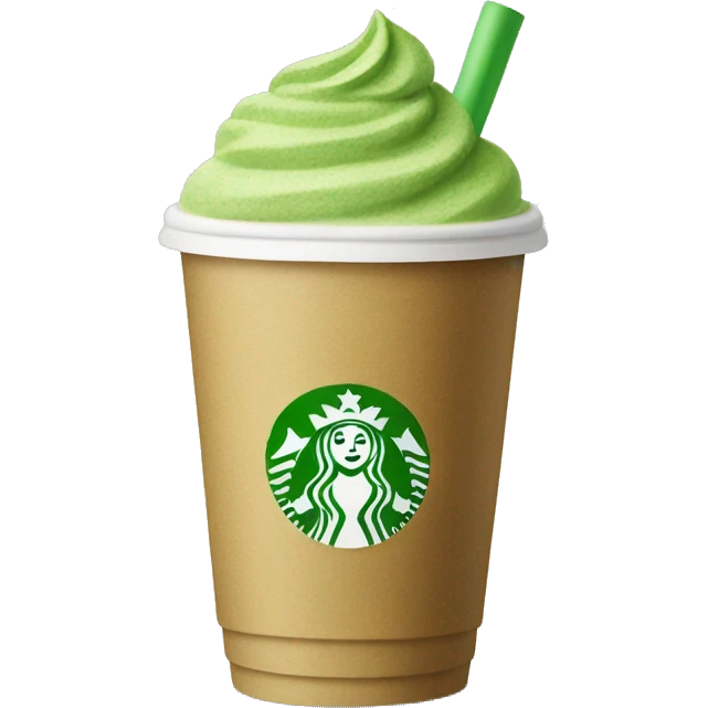 Matcha Starbucks emoji