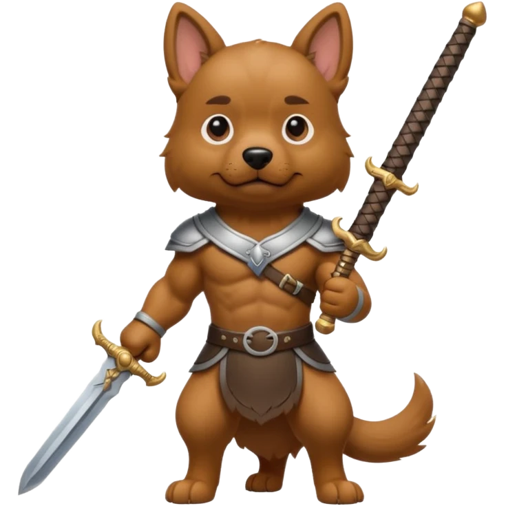 собака з мечем emoji