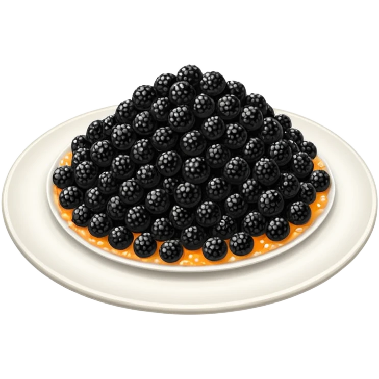 Caviar sin cuchara emoji