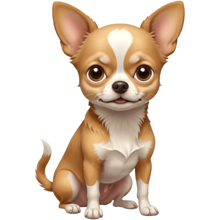 old chihuahua full body emoji