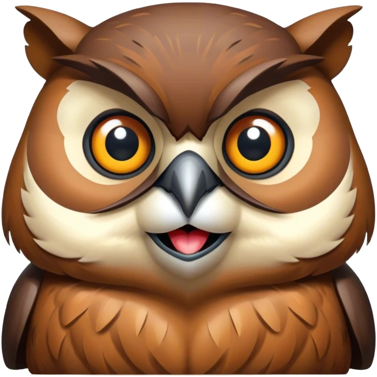 owl And beaver emoji