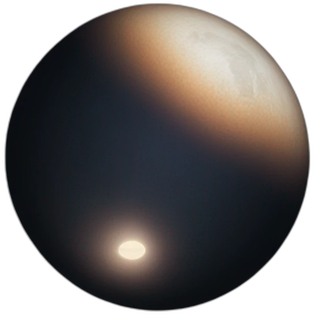 Eclipse lunar emoji