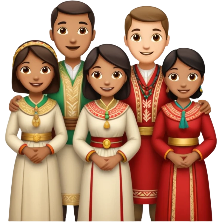 IMMIGRANTS MALE AND FEMALE emoji