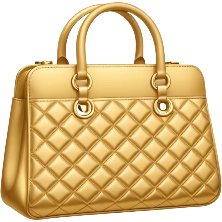 golden fashion bag emoji