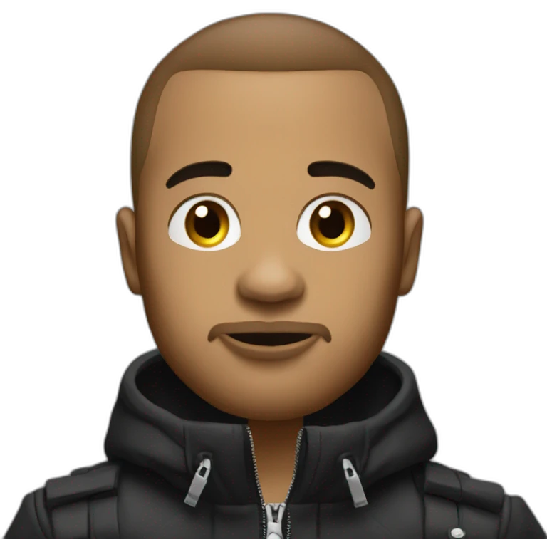 Doudoune trapstar emoji