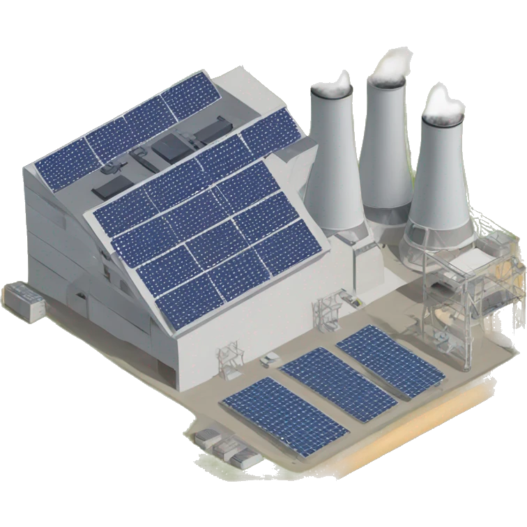 Solar power station  emoji