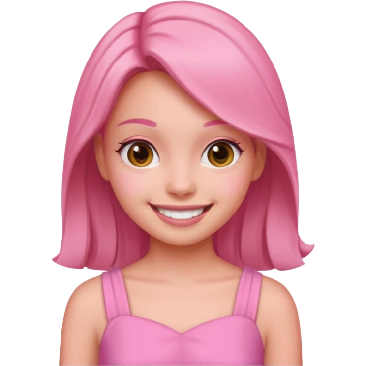 بنات ورديات emoji