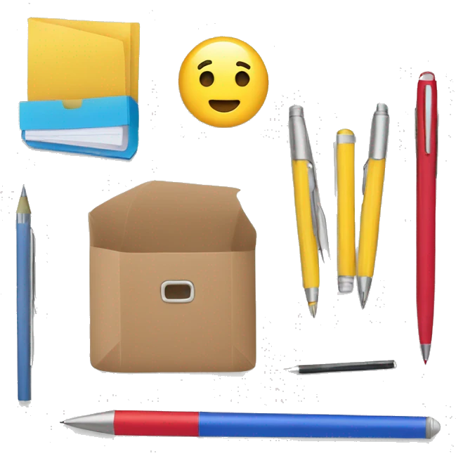 Office Stationery Supplies  emoji