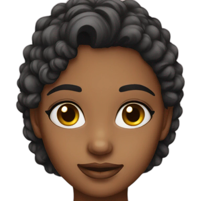 stunning girl emoji