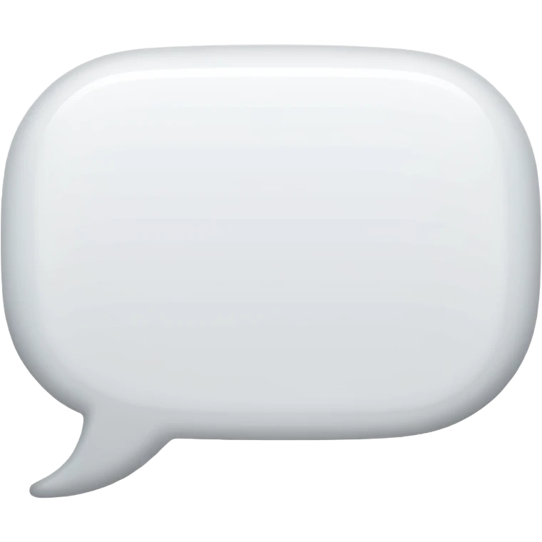 speech bubble emoji