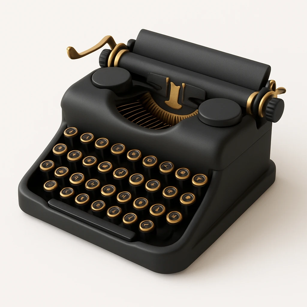 typewriter emoji
