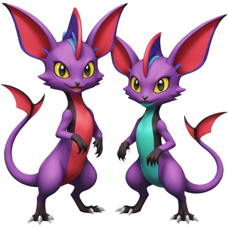 Noivern-Delcatty-Pokémon  emoji