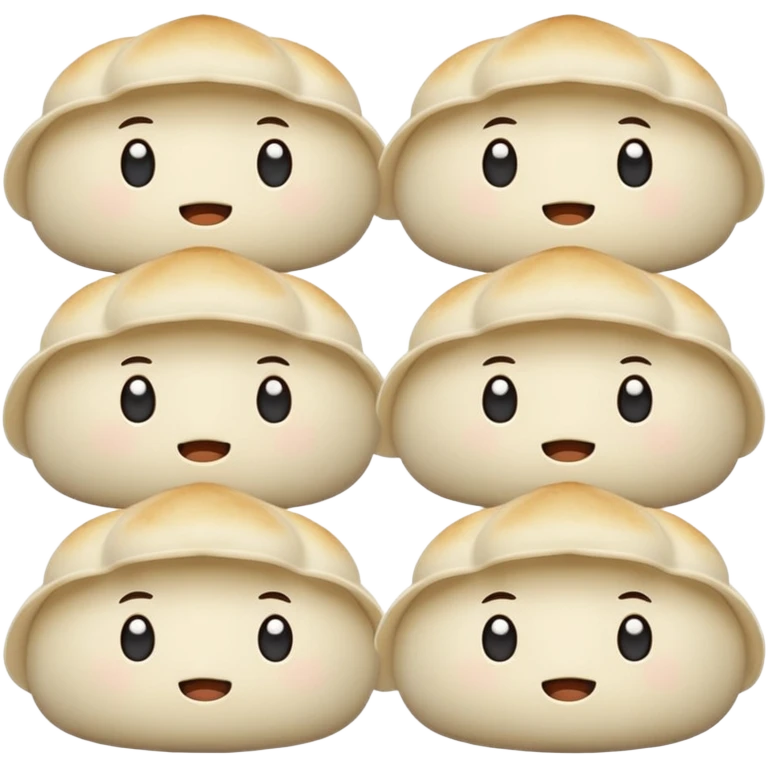 dumpling with clones emoji