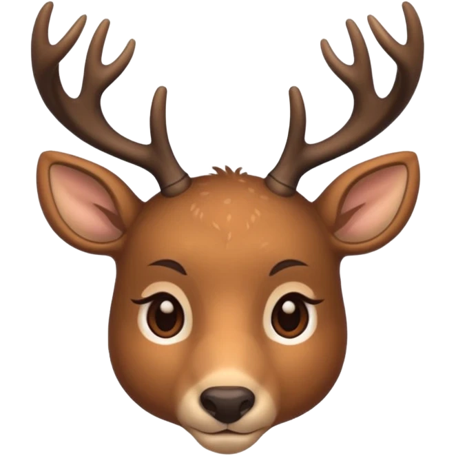 Deer face 🦌 emoji