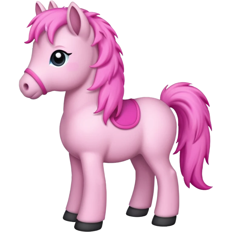 Pink pony emoji