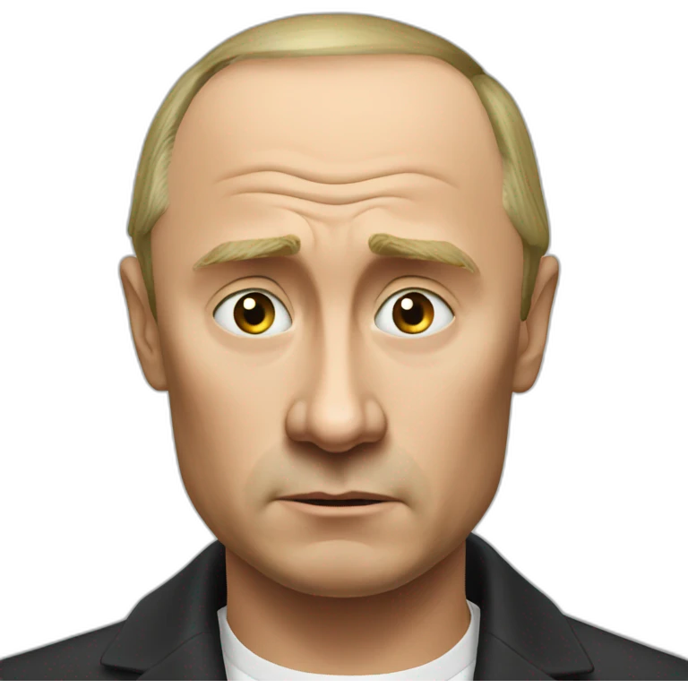 worried putin emoji