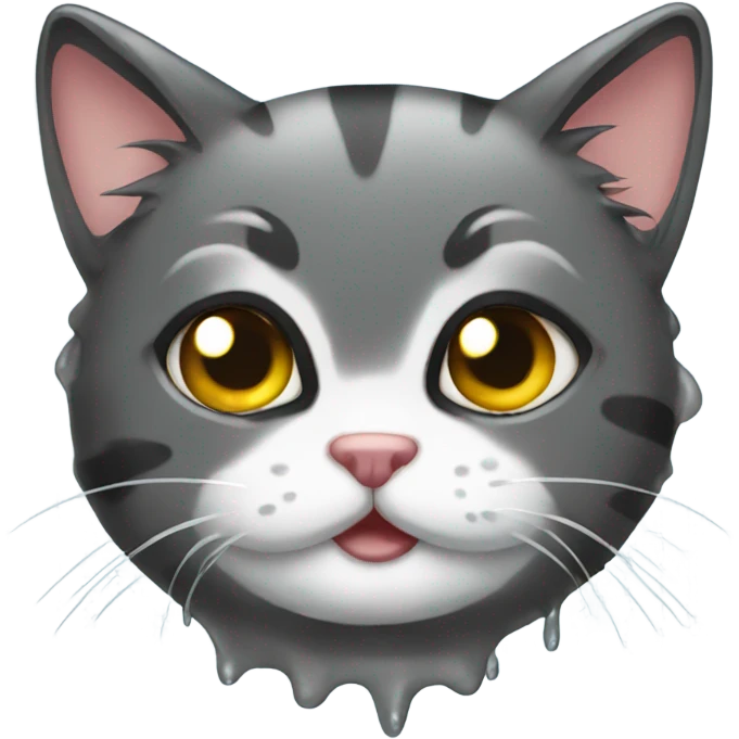 Wet cat emoji