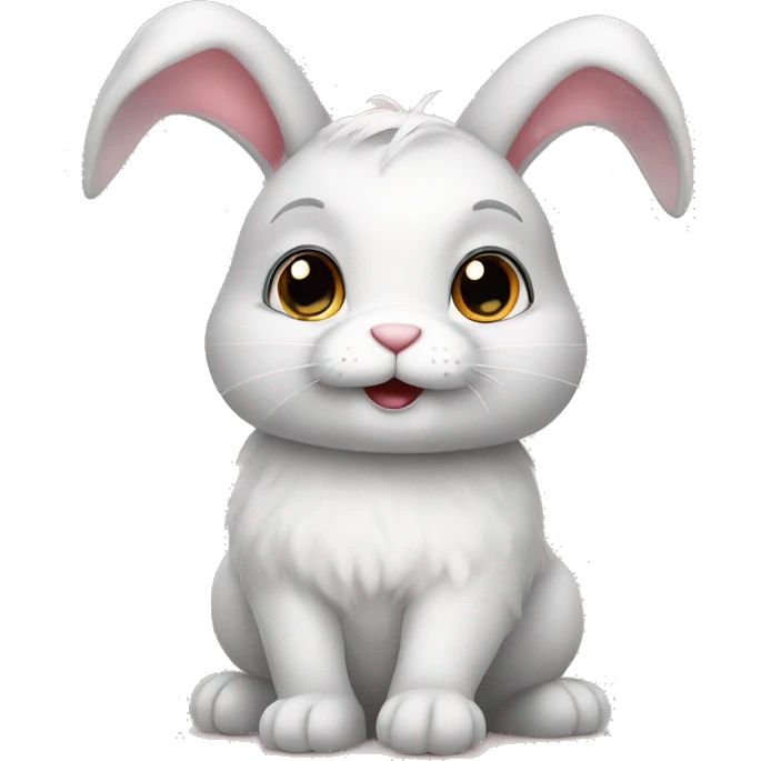 Cute bunny emoji