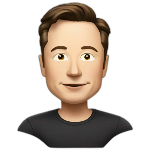 Elon Musk emoji
