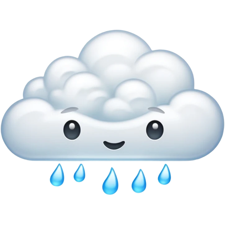 Evaporation emoji