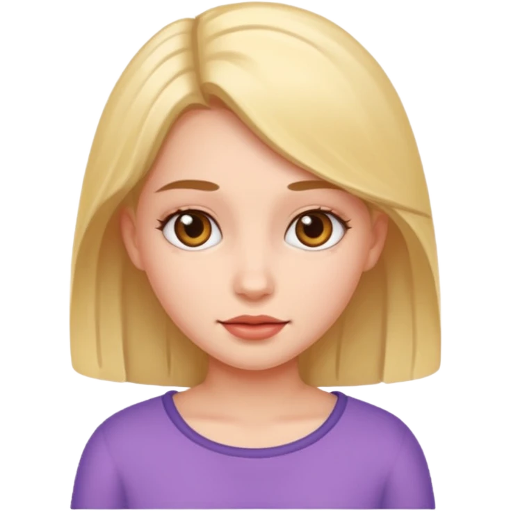 Menina  emoji