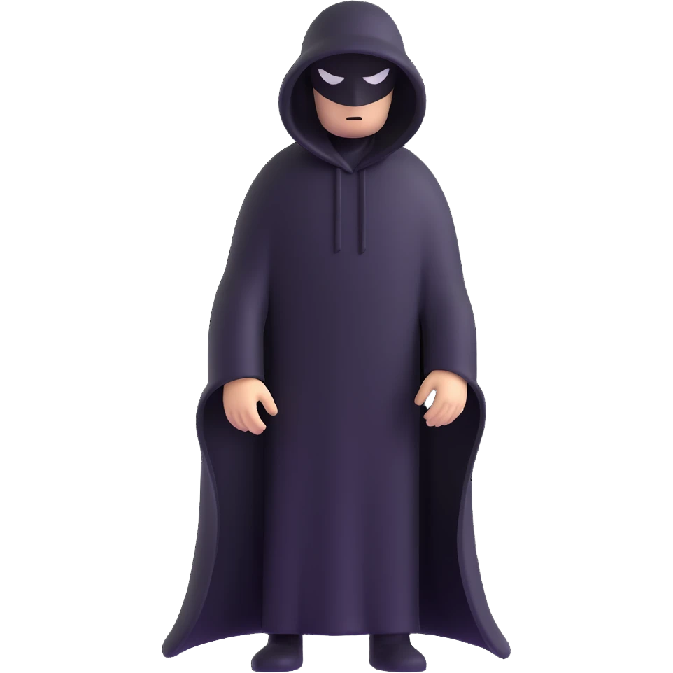 trauma as a shadowy figure emoji