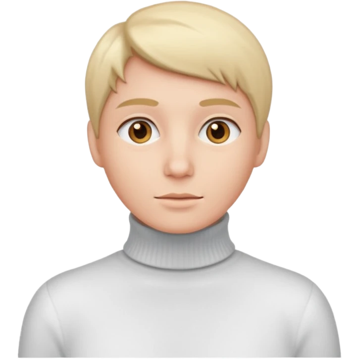 white turtleneck sweater on big tits emoji